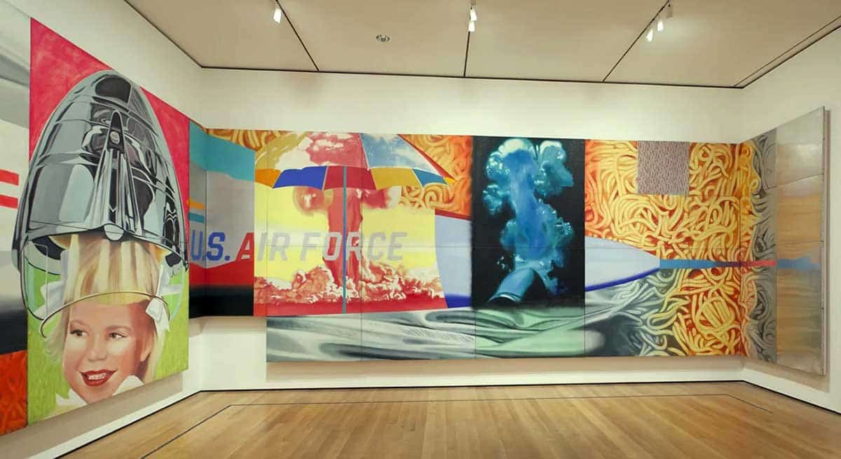 pop art james rosenquist f111