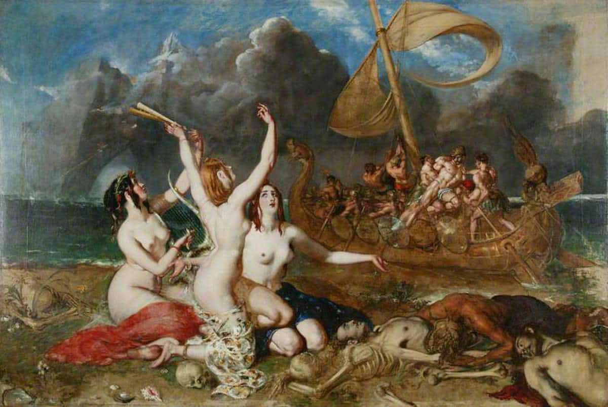 sirens ulysses william etty