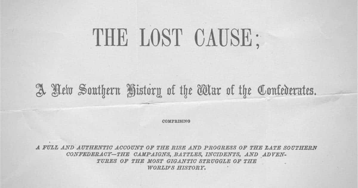 the lost cause document