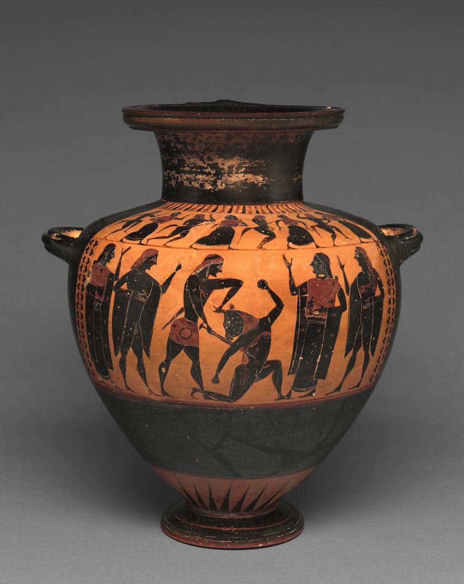 theseus minotaur vase