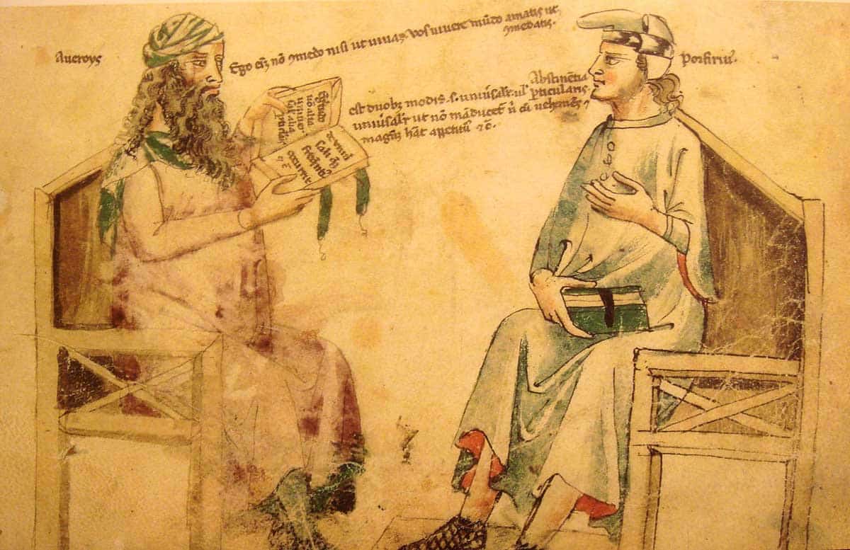 averroes ibn rushd porphyry debate