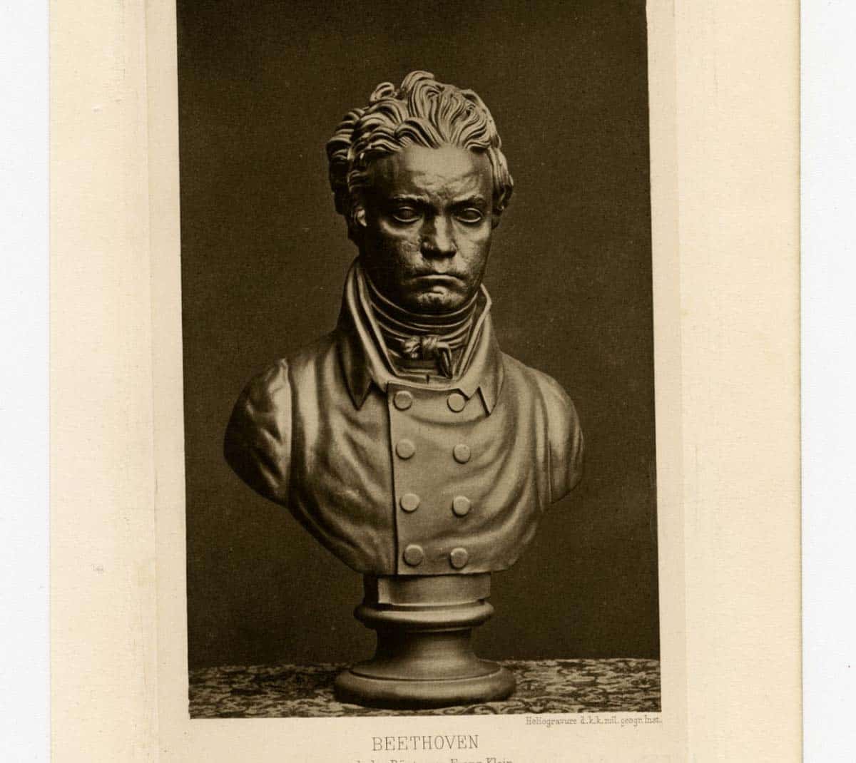 beethoven bust fritz klein