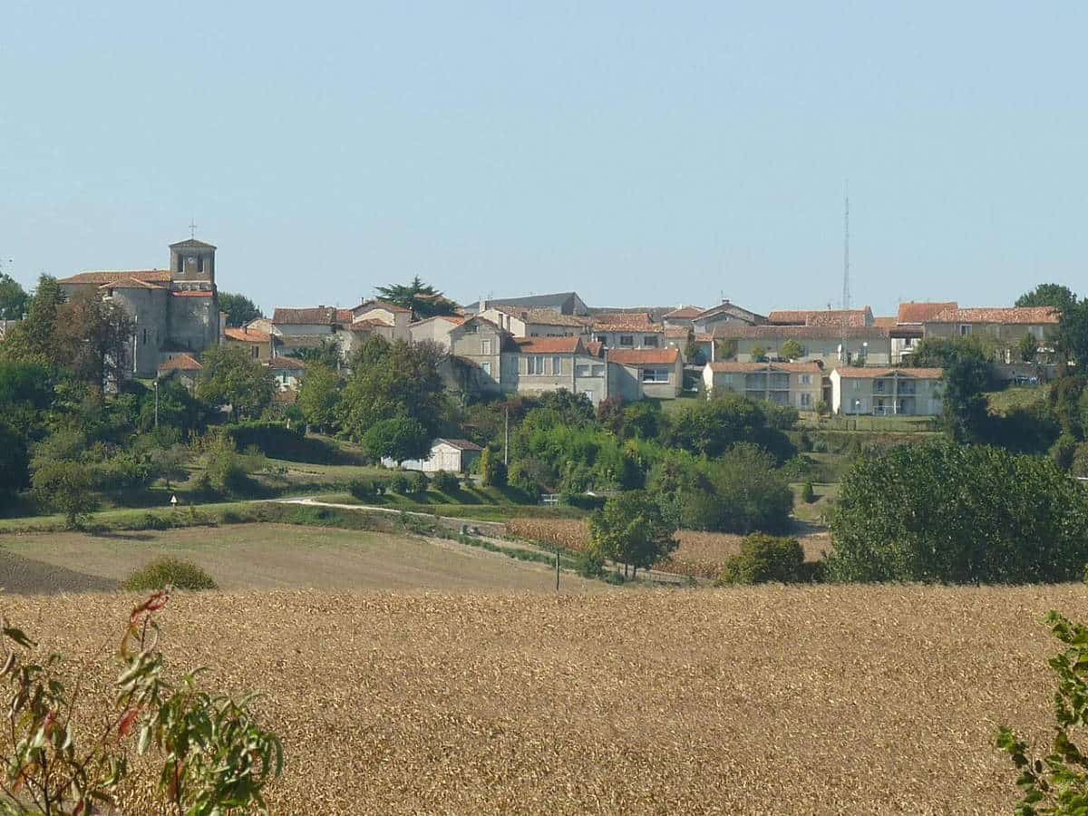 brossac town france