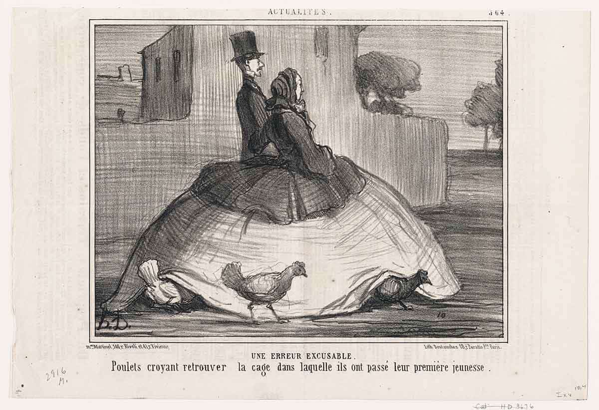 daumier crinoline print