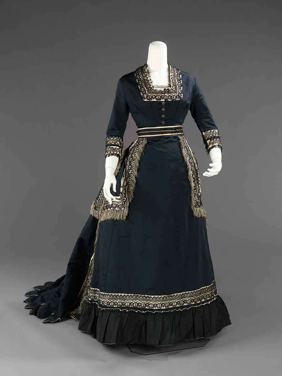 half mourning dress