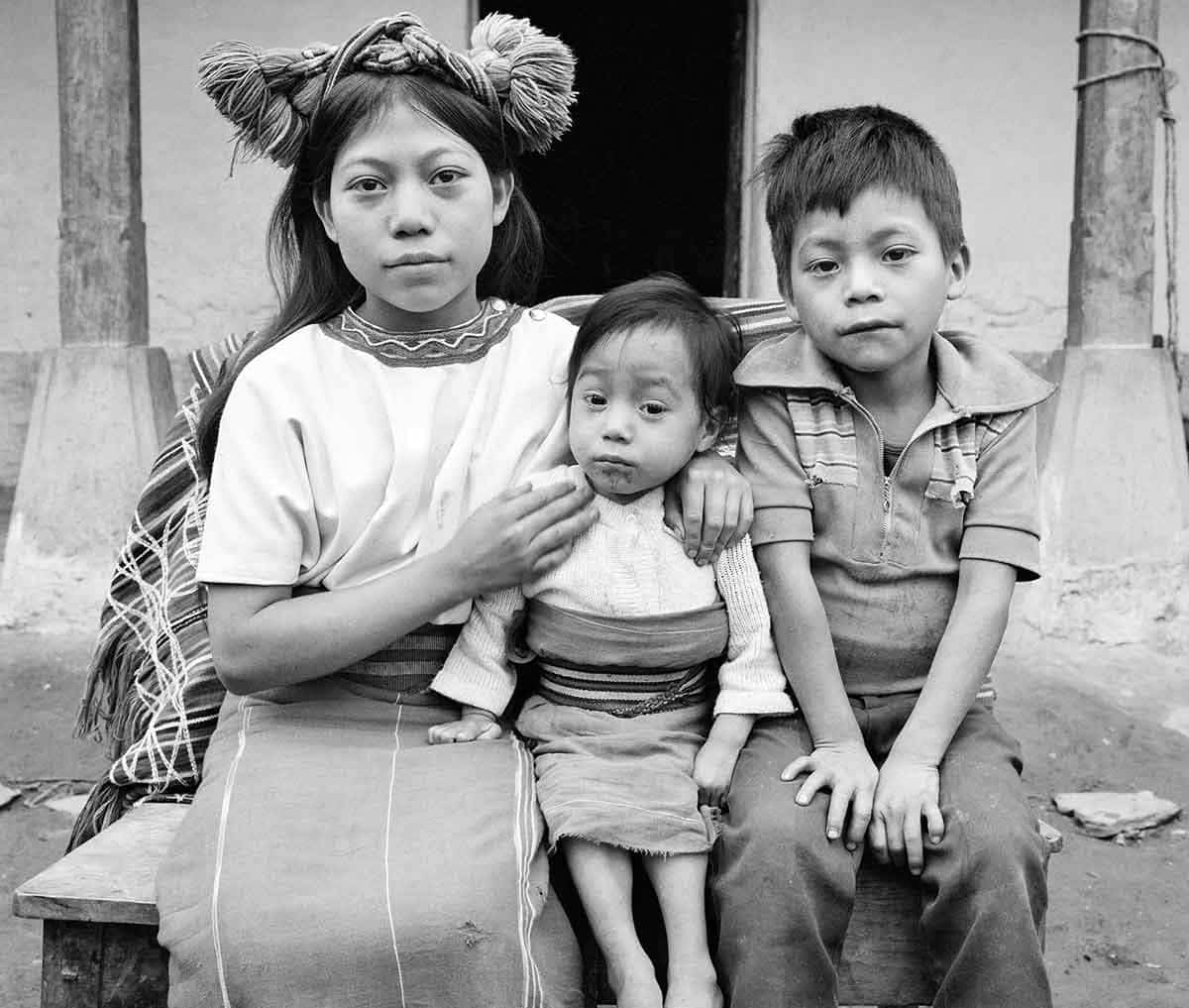 indigenous mayan children