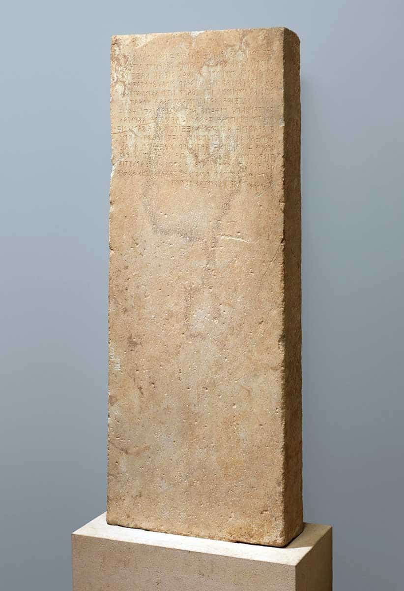 lydian language inscription