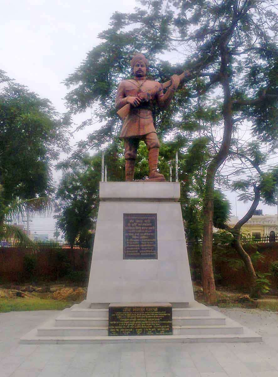 mangal pandey statue