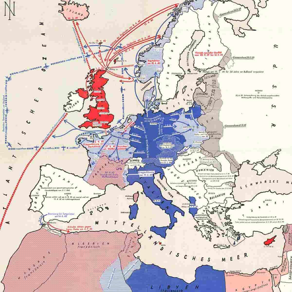 nazi propaganda 1939 map