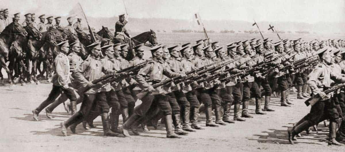 russian soldiers wwi