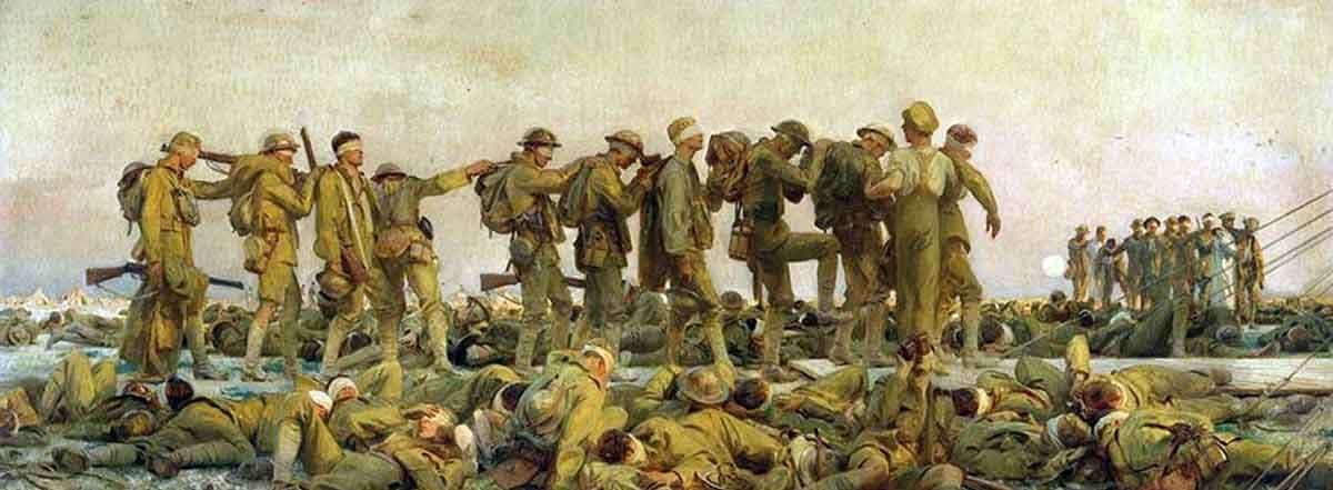 sargent gassed painting