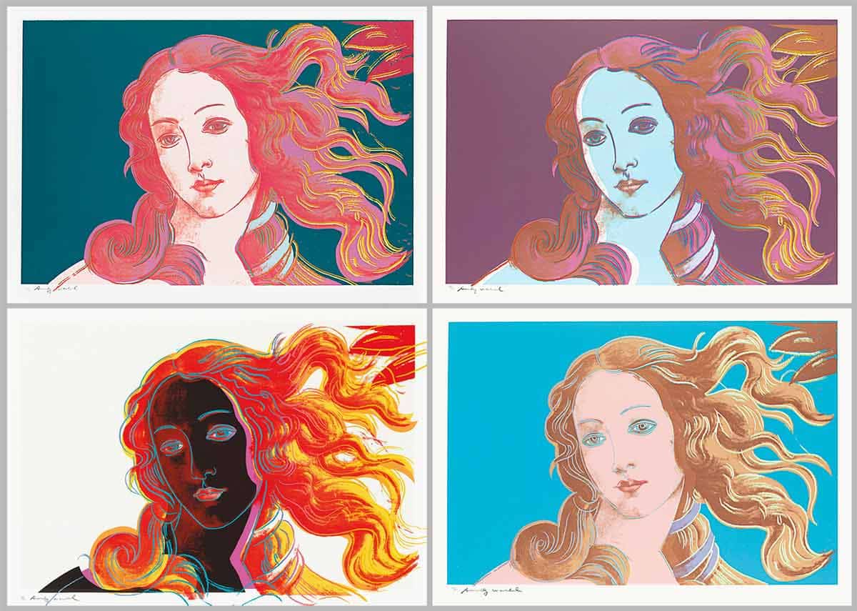 andy warhol birth venus