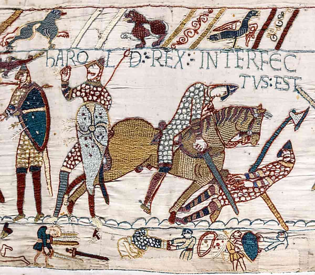 bayeux tapestry battle of hastings