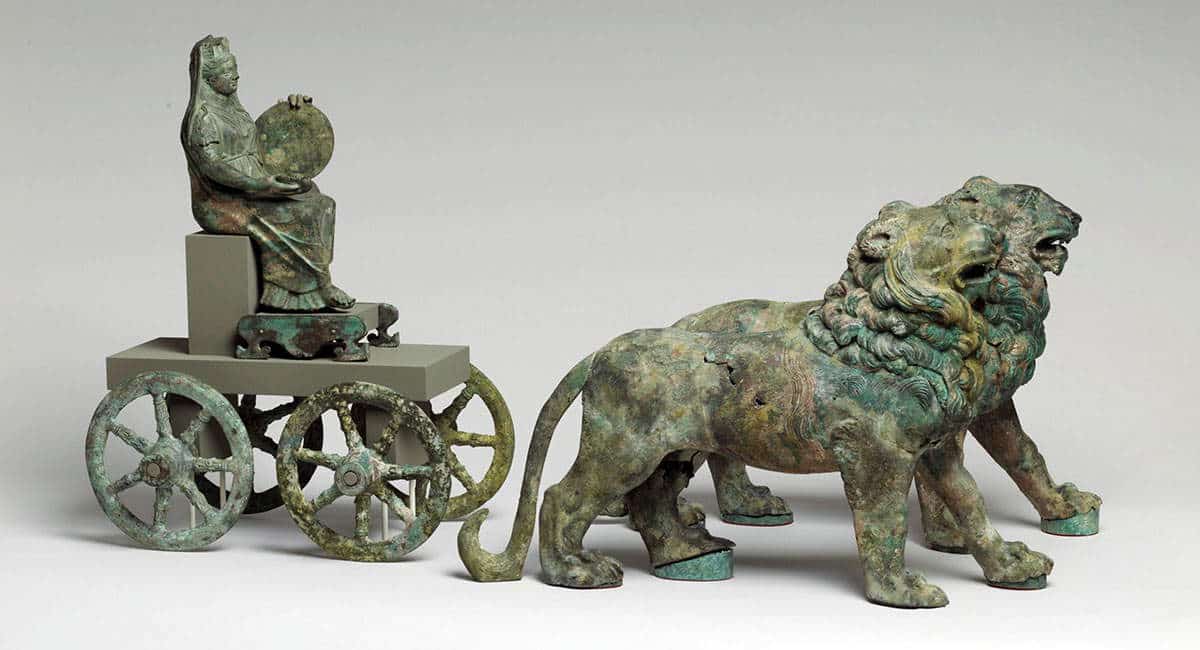 bronze cybele cart ii