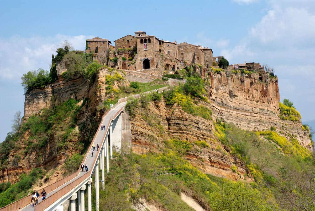 civita di bagnoregio lazio italy