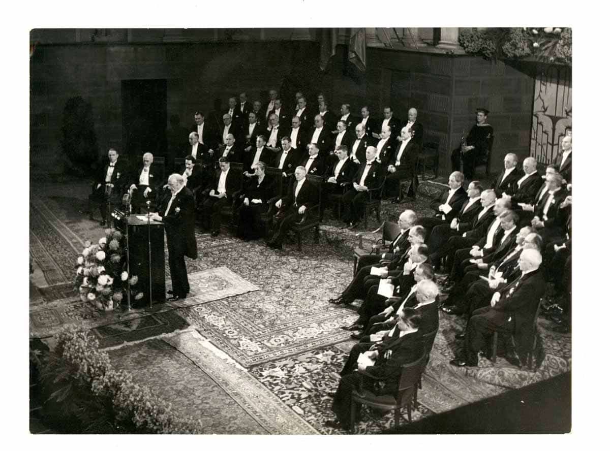 gabriela mistral nobel ceremony