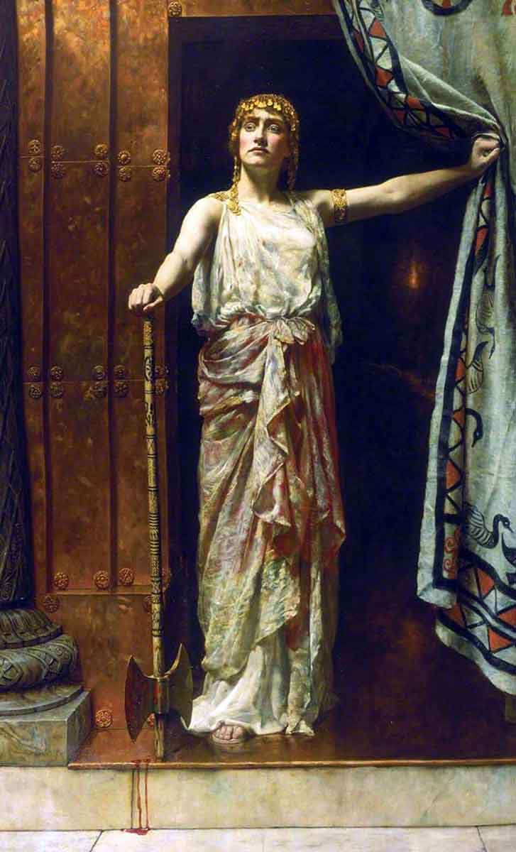 literature john collier clytemnestra