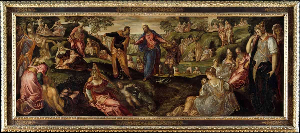 loaves and fishes tintoretto