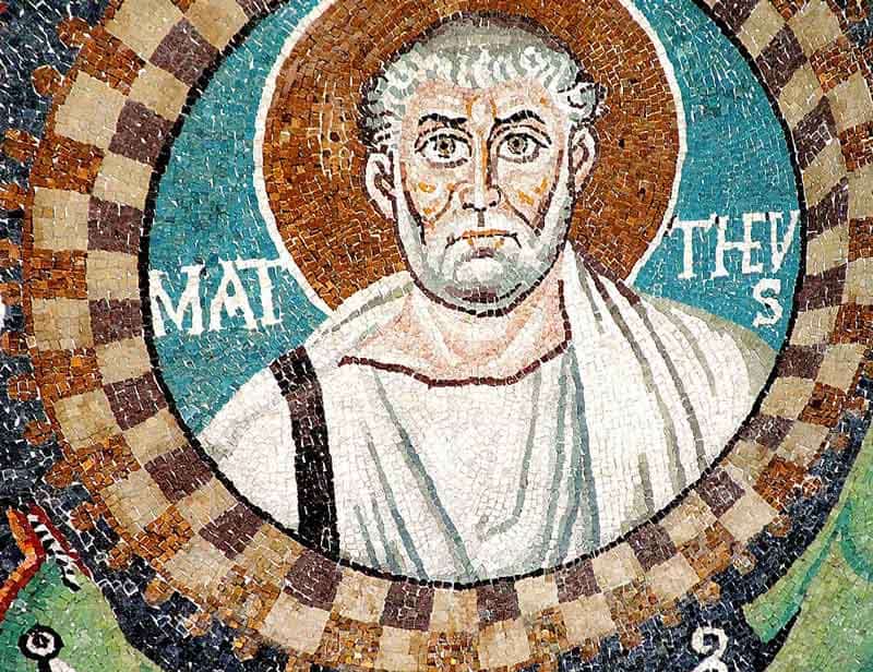 matthew twelve disciples ravena mosaic