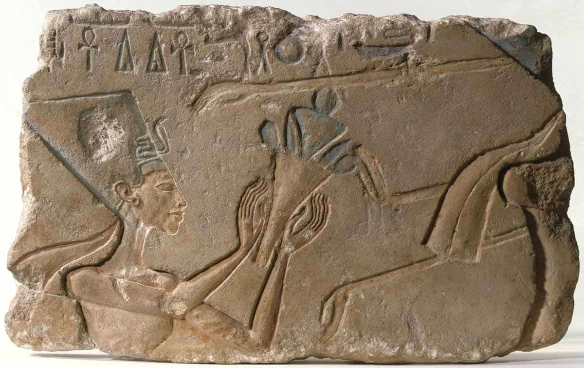 nerfertiti relief brooklyn museum