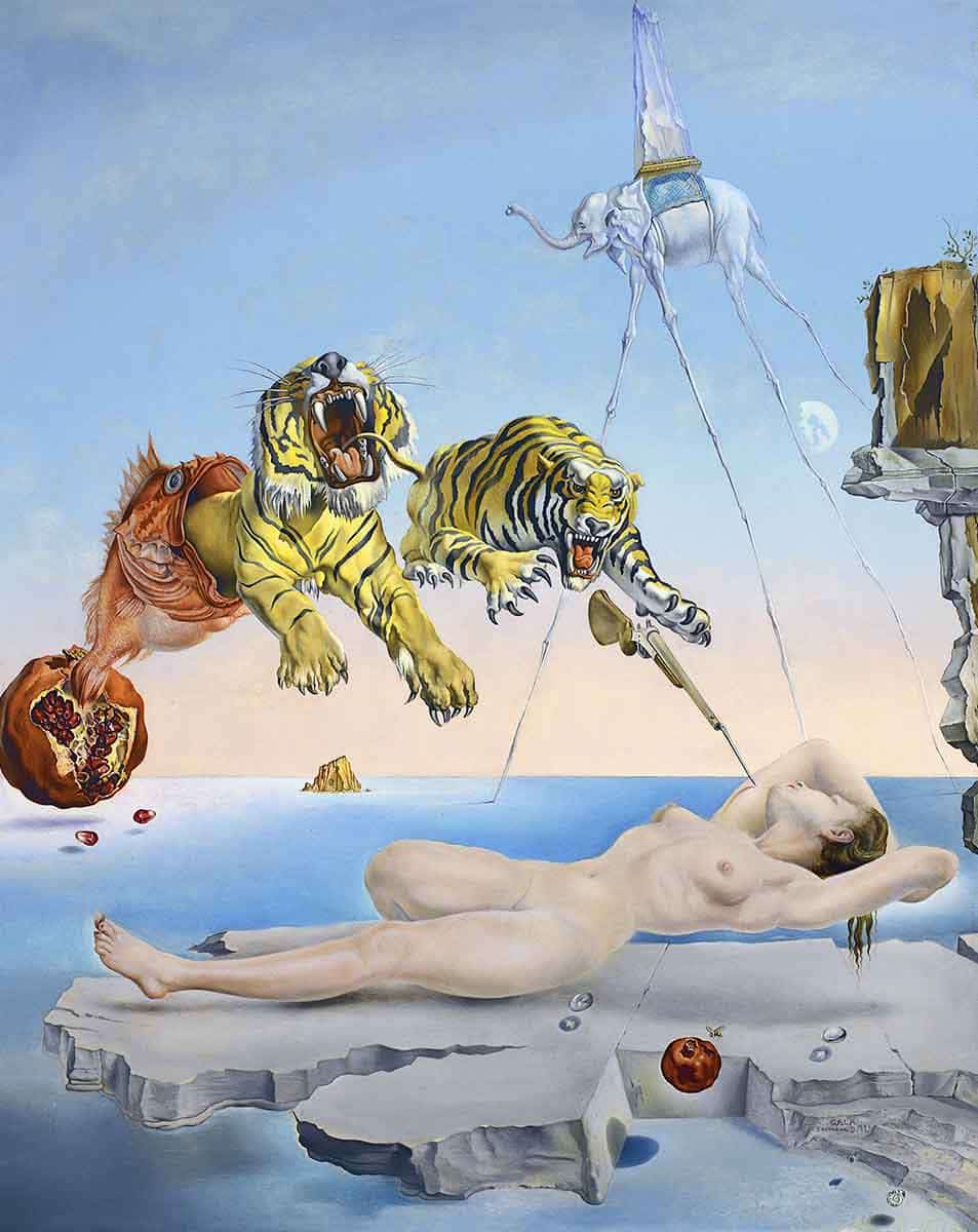 salvador dali dream painting