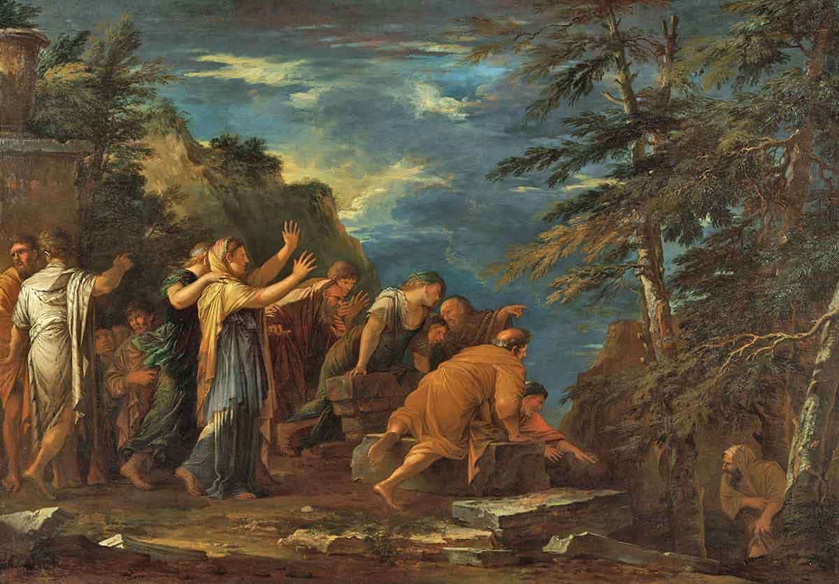 salvator rosa pythagoras painting