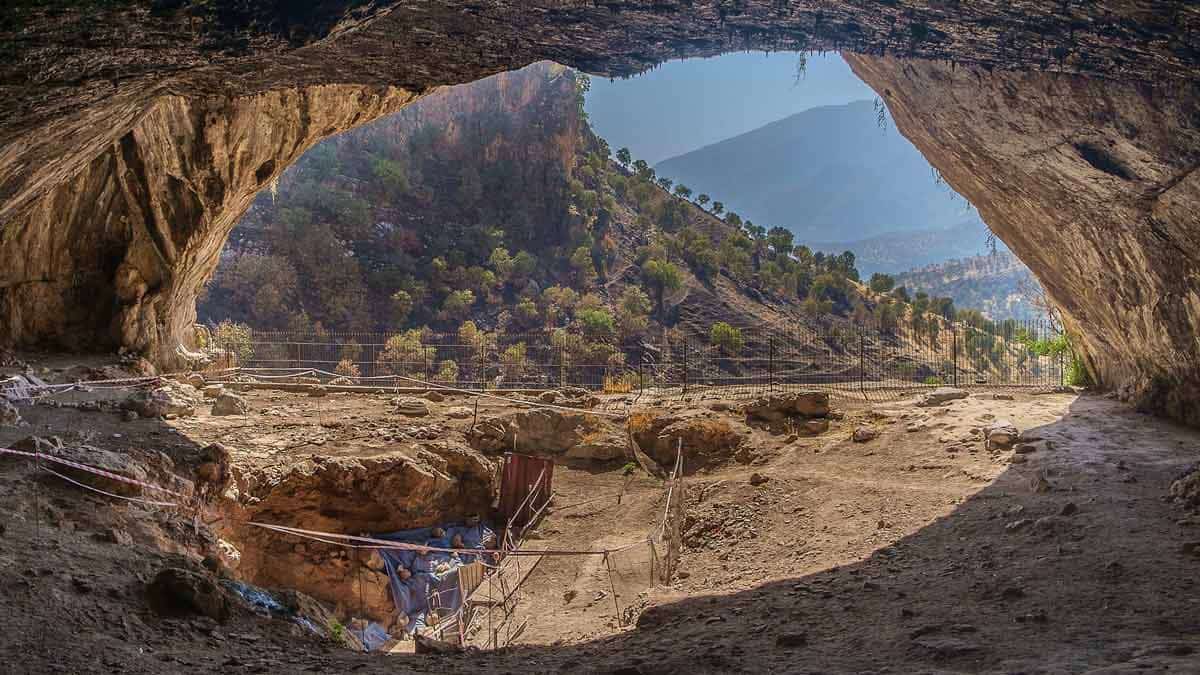 shanidar cave inside