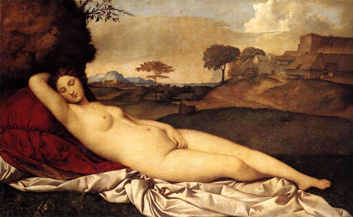 sleeping venus giorgione