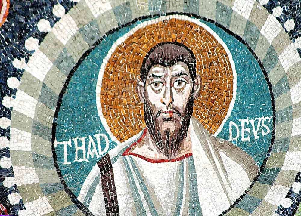 thadeus twelve disciples mosaic ravenna