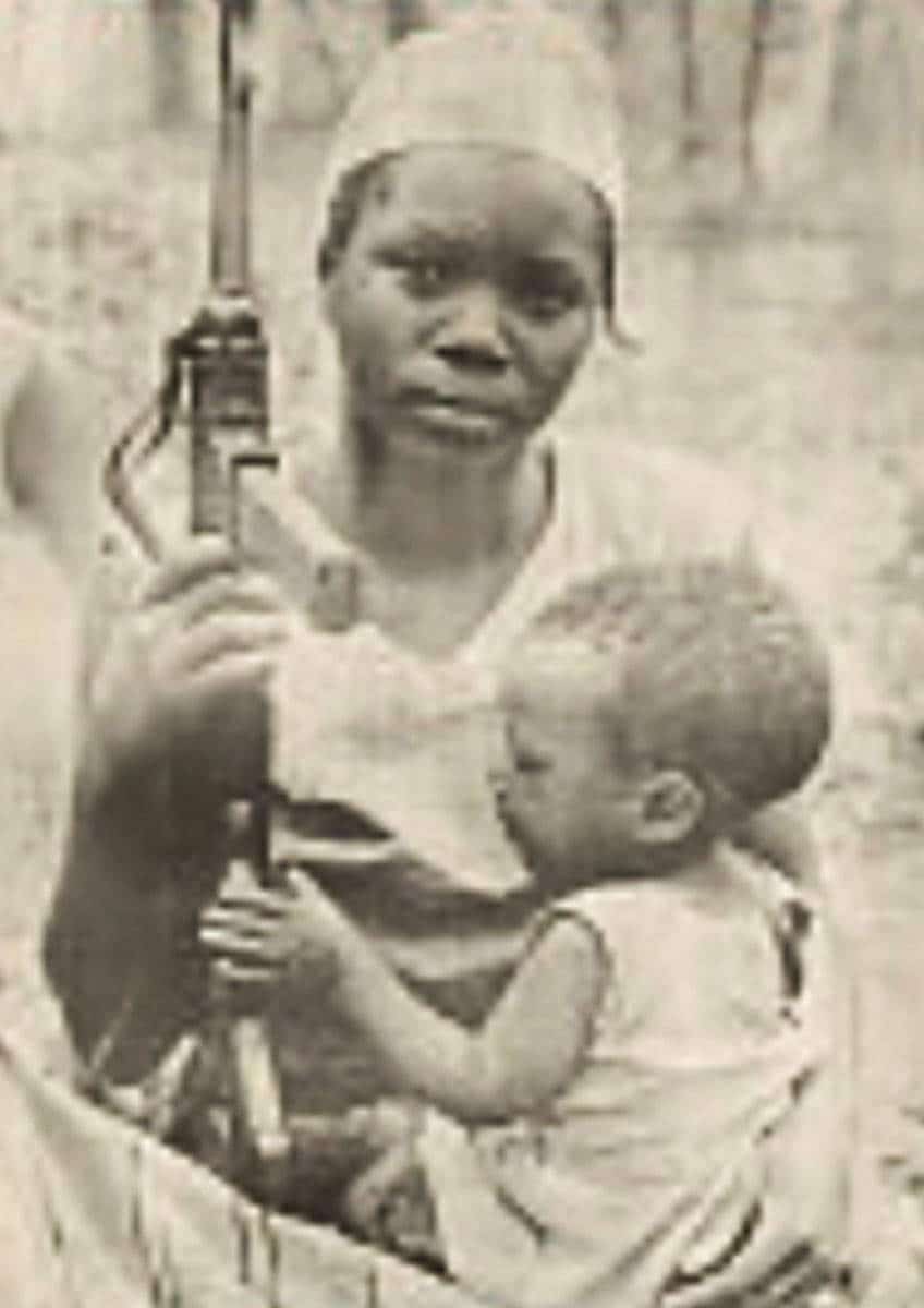 angolan woman poster