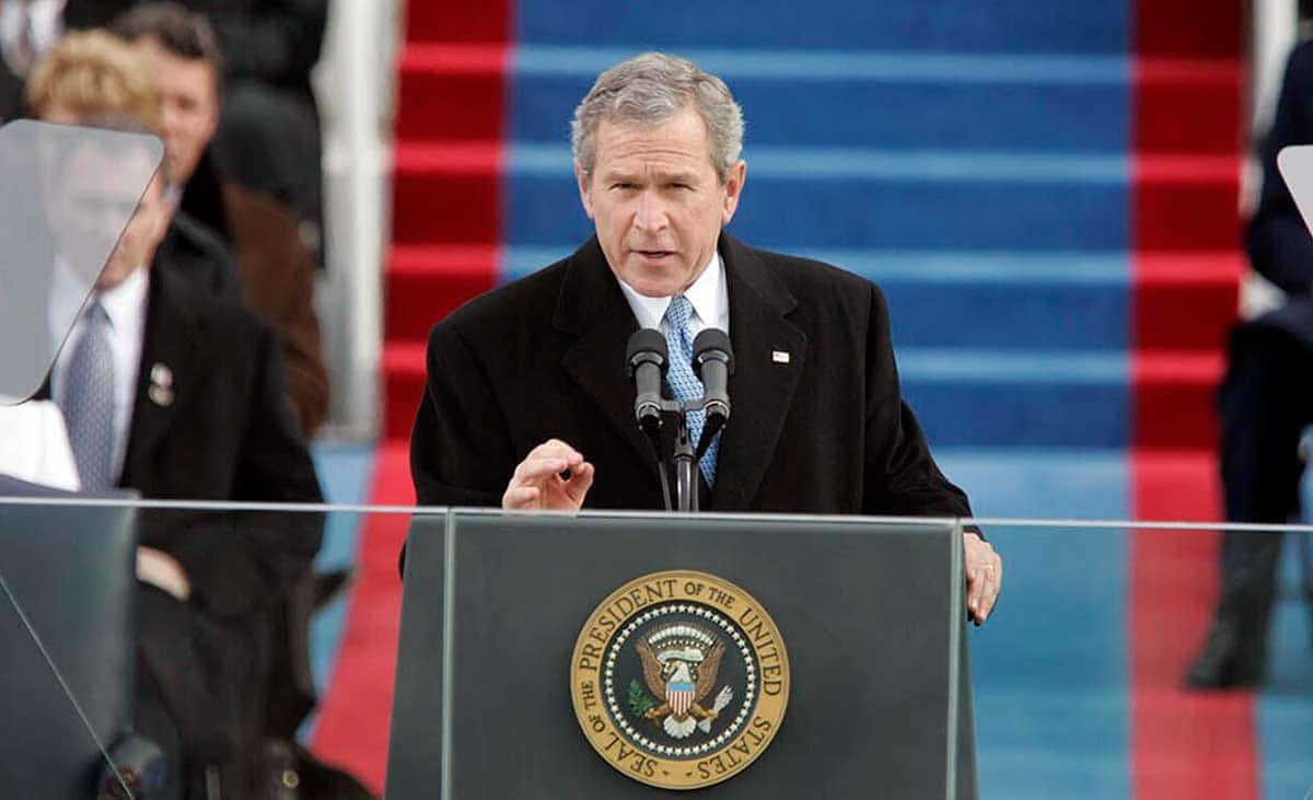 bush inaugural address