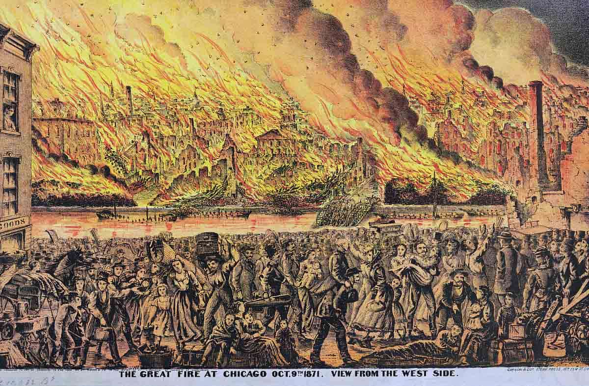 great fire of chicago