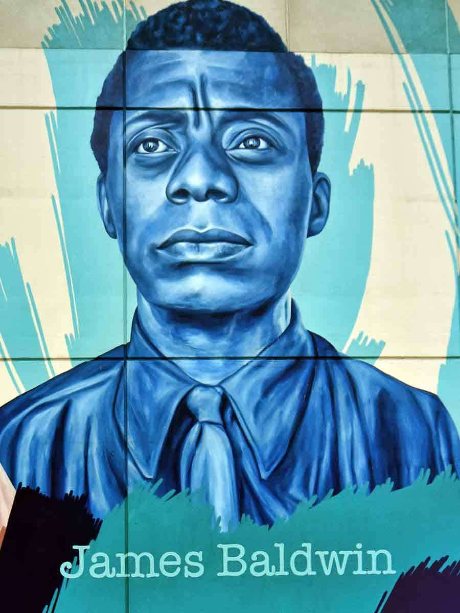 james baldwin mural chicago