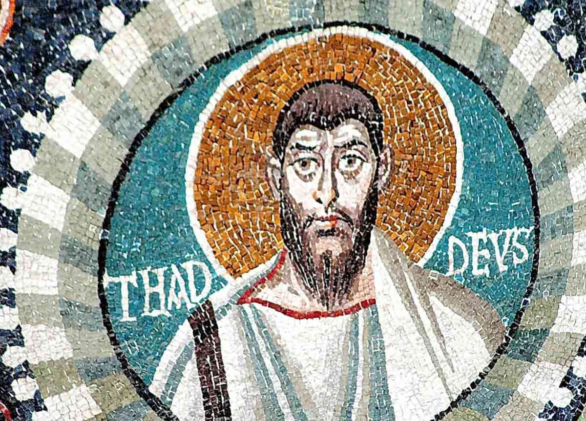 jude thaddaeus mosaic ravenna