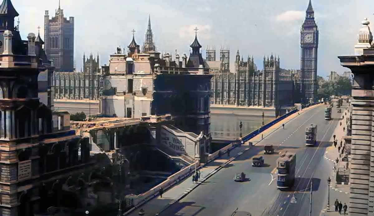 london world war ii photo