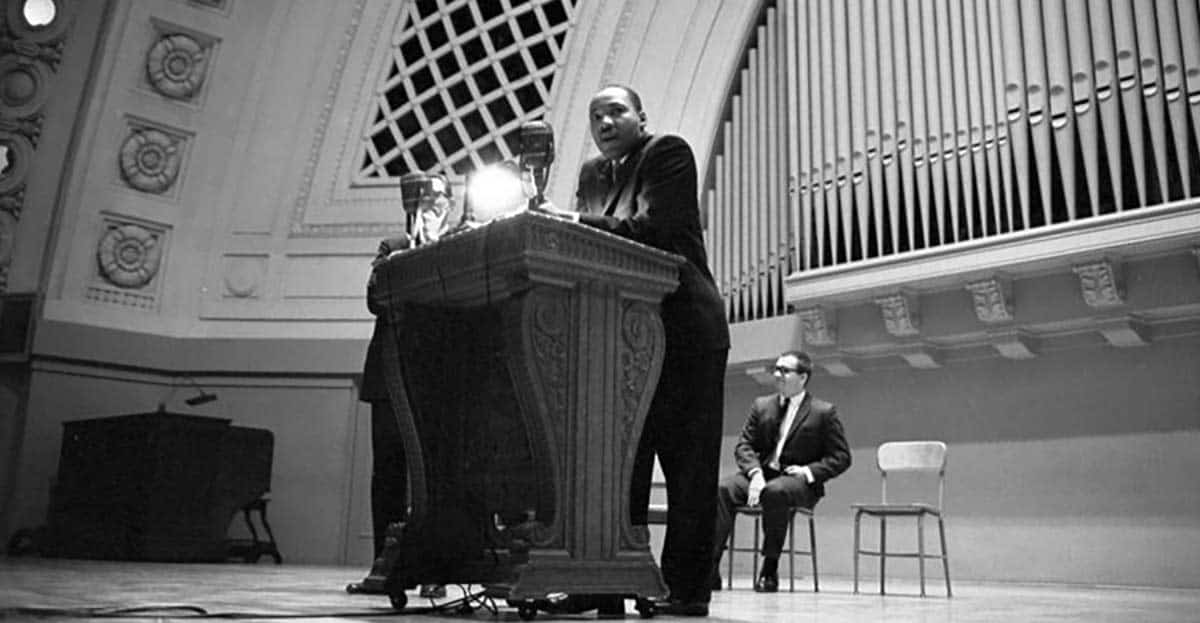 martin luther king sermon church