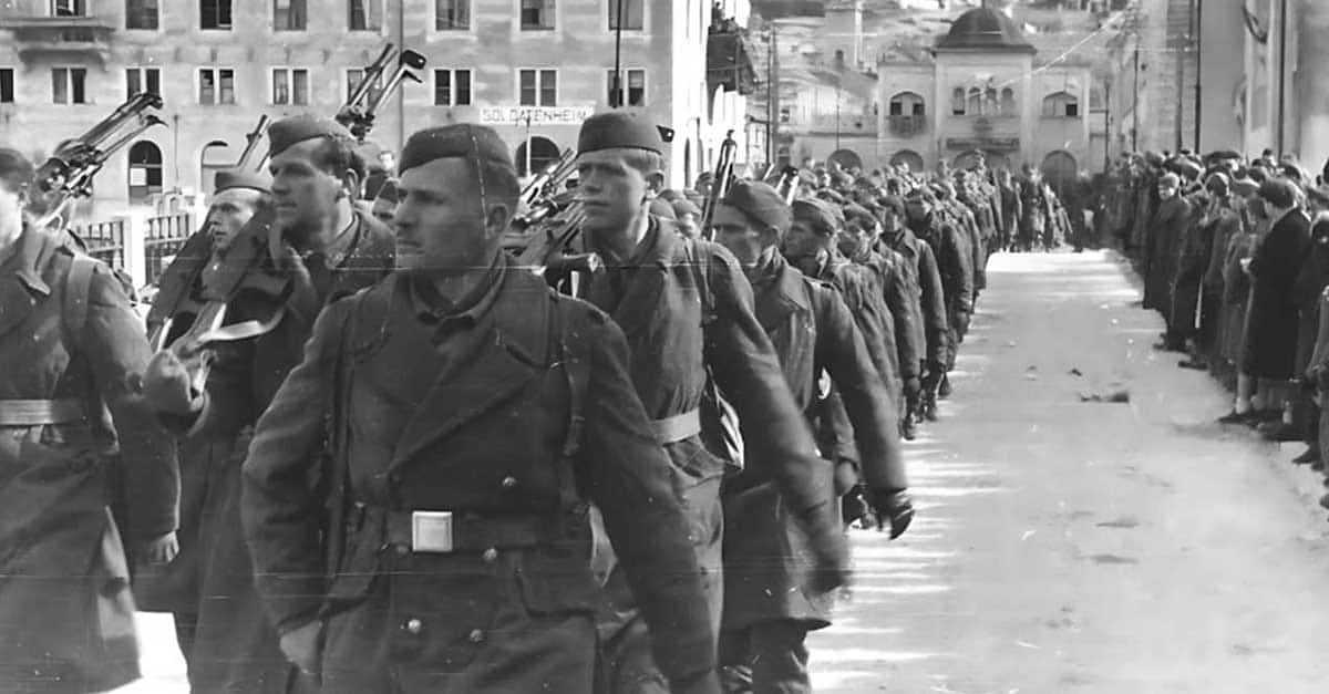 partisans liberate sarajevo photo