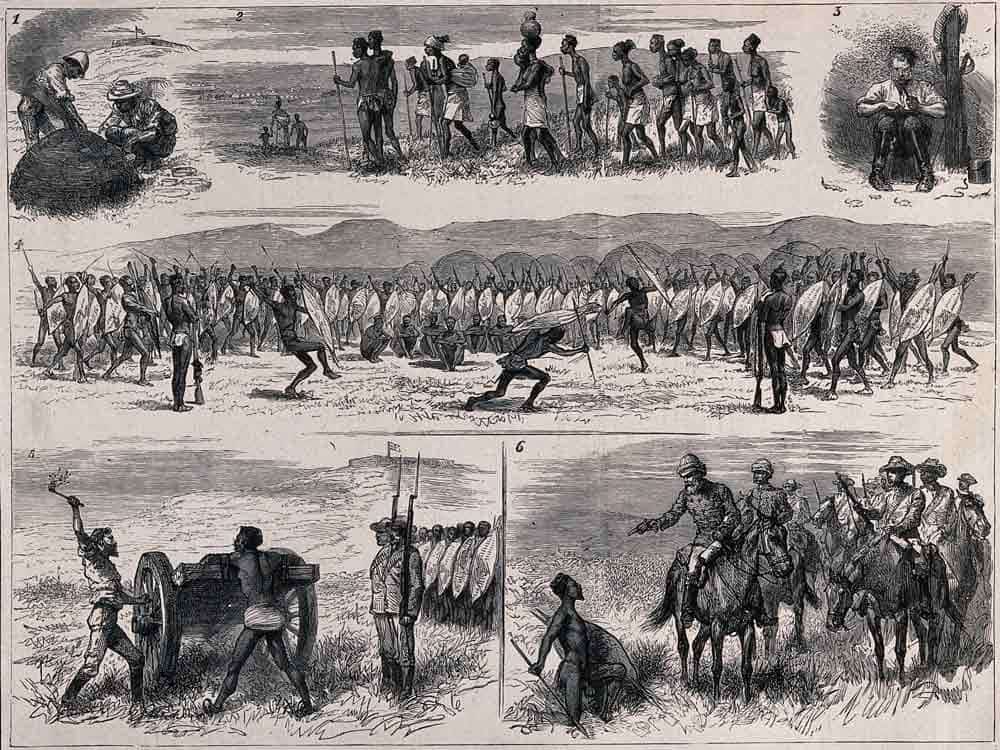 scenes from the zulu wars