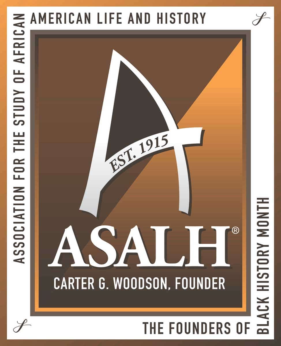 ASALH black history month logo