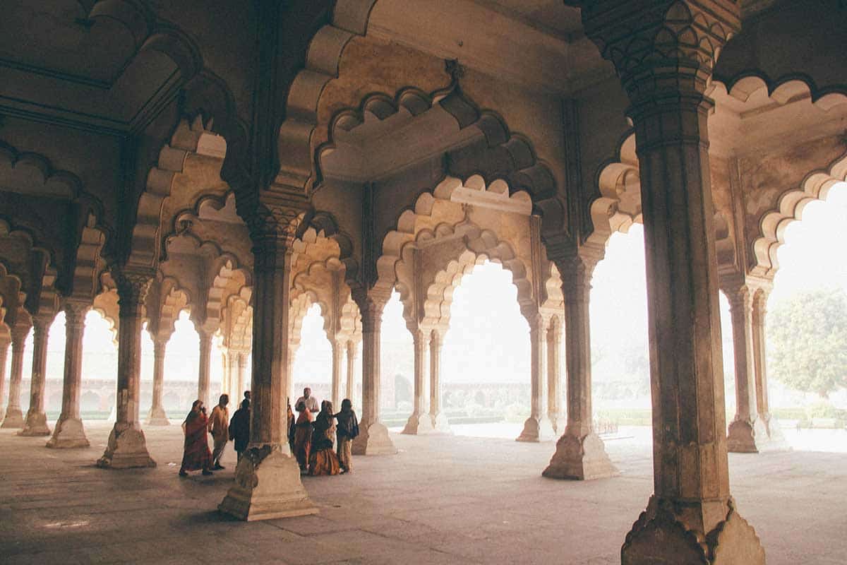 agra india columns