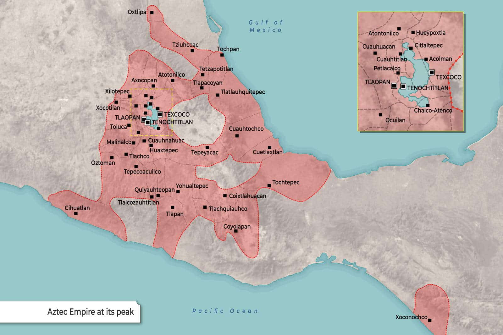 Map: Aztec Empire