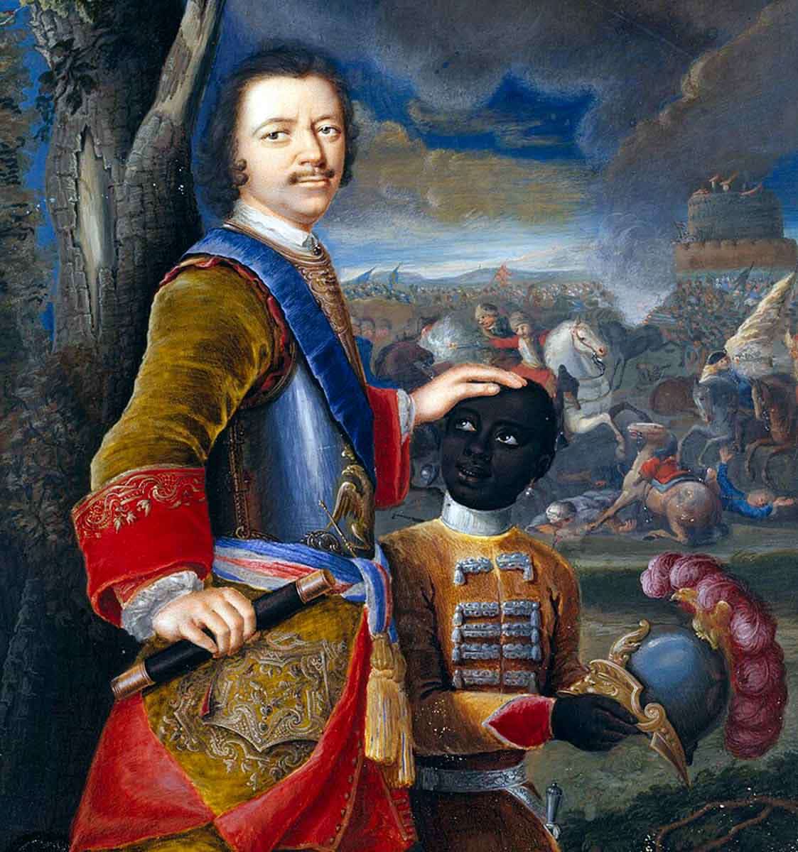 peter the great black page