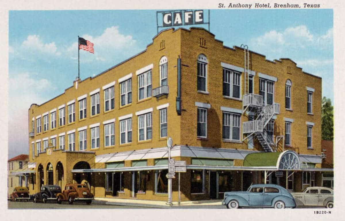 st anthony hotel brenham texas