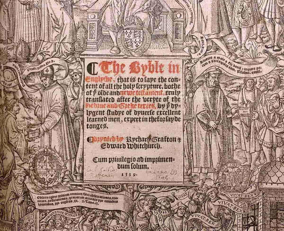 the great bible henry VIII