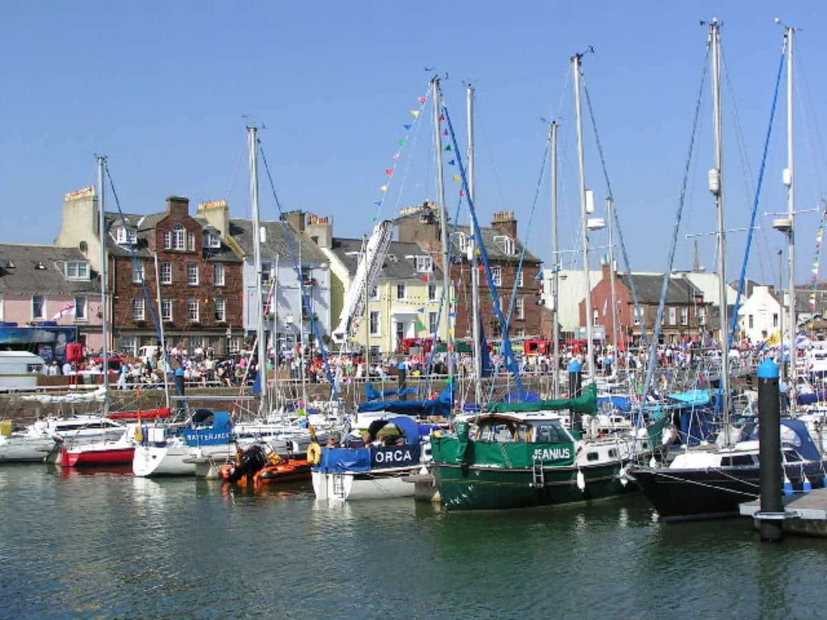 arbroath harbour scotland