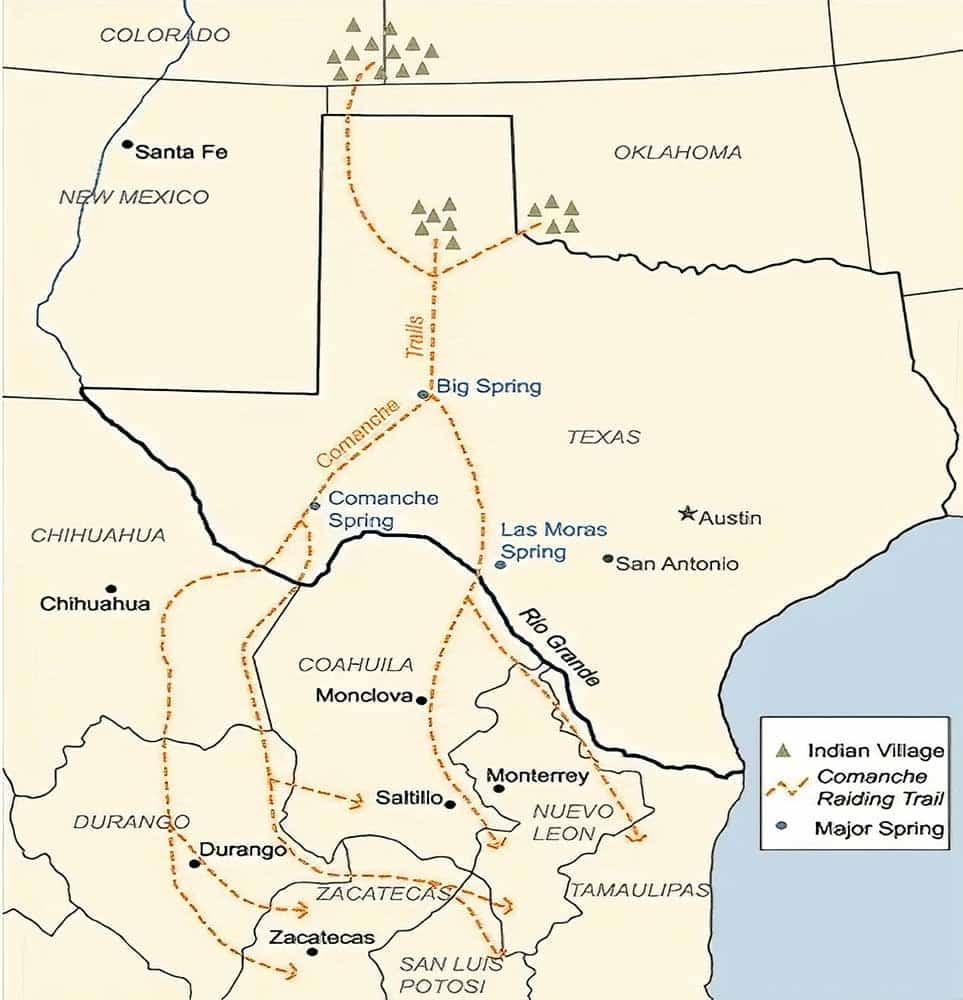 comanche territory united states