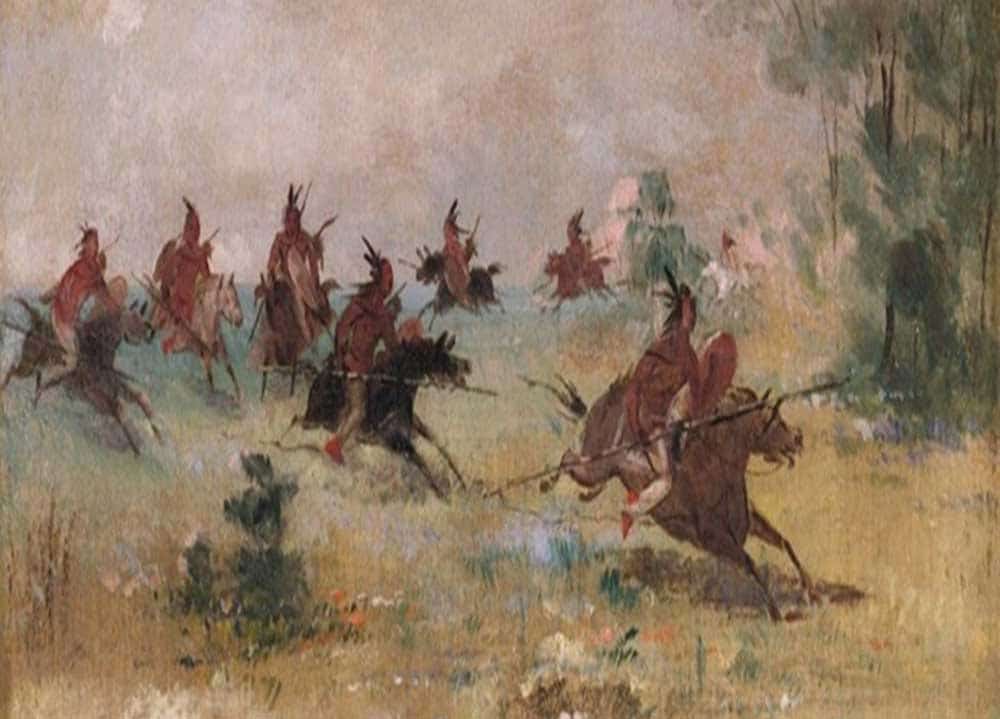 comanche war party 1830s