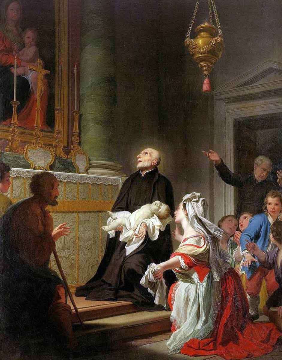 saint resuscitates child