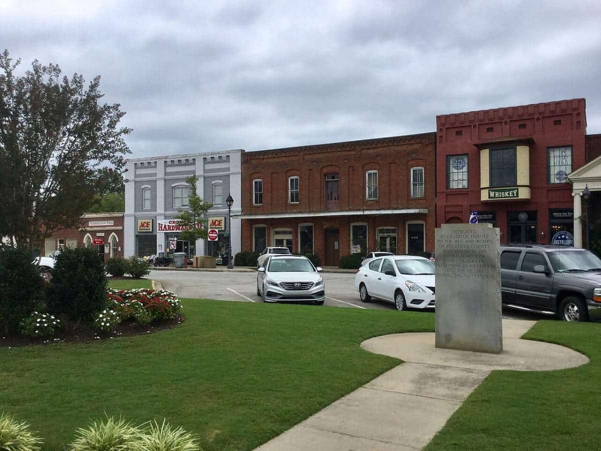 town square edgefield south carolina