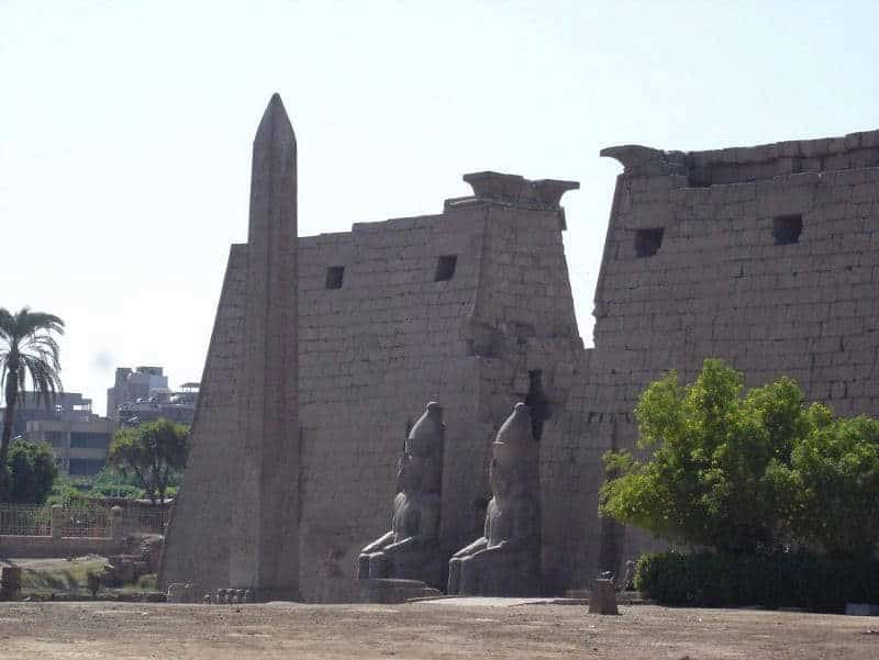 The First Pylon, Luxor Temple